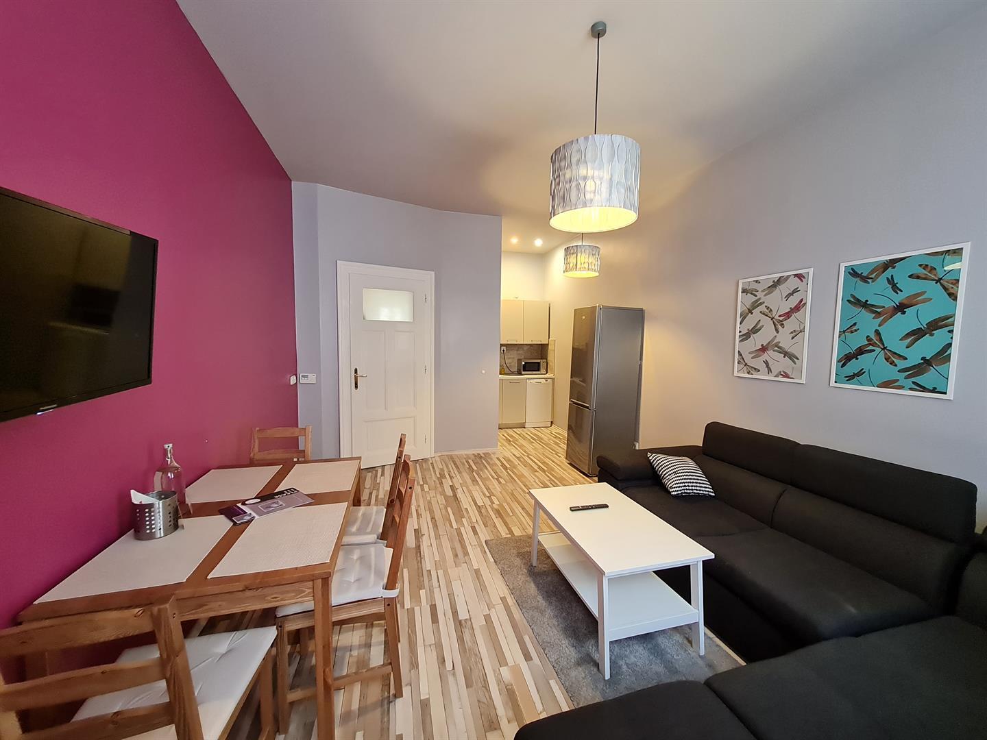 Furnished apartment for rent, 3+kk, 63m2, in the center of Prague 1.